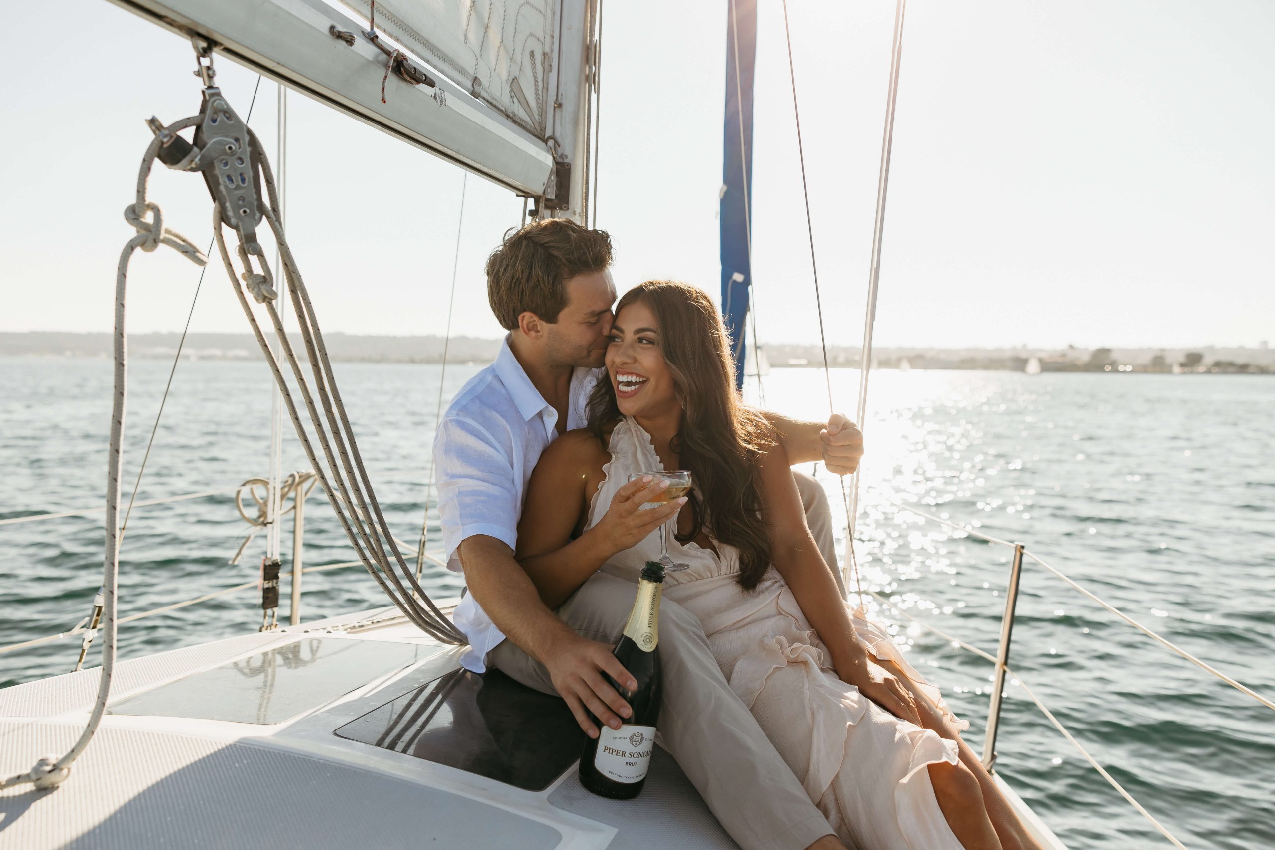 Mckenna Luke San Diego Engagement Session Sailboat Engagement Session 216 1 Scaled - Seaforth Boat Rentals