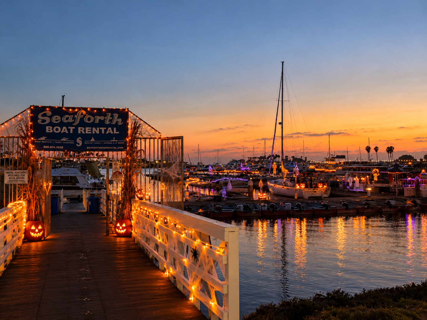 Trick Or Treat On The Docks 1 - Seaforth Boat Rentals